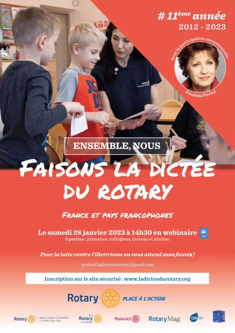 La dictée du Rotary