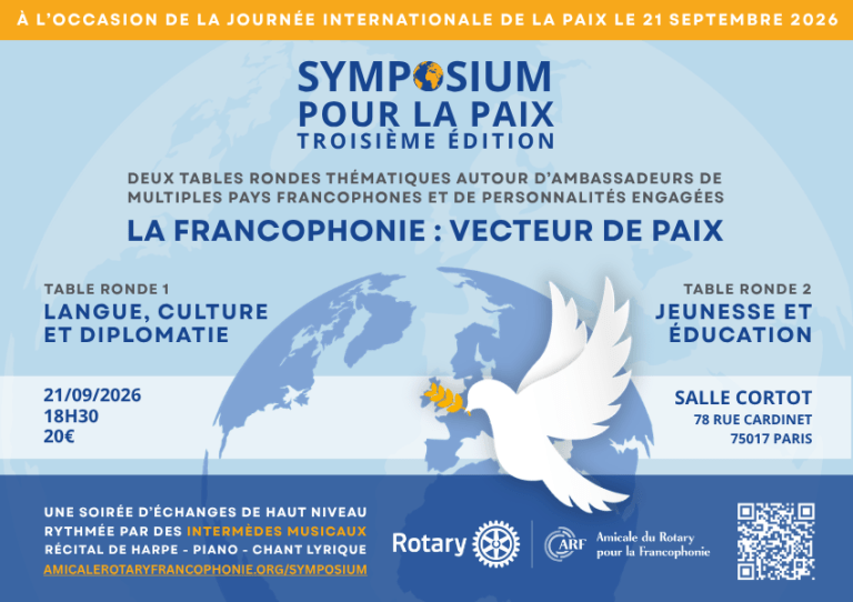 Symposium pour la Paix – 3ème Édition