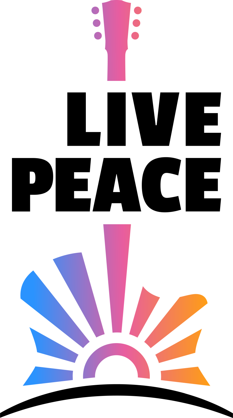 logo livepeace blacktext